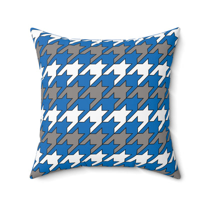 Northern Mariana Islands Retro Houndstooth Cushion Pillow