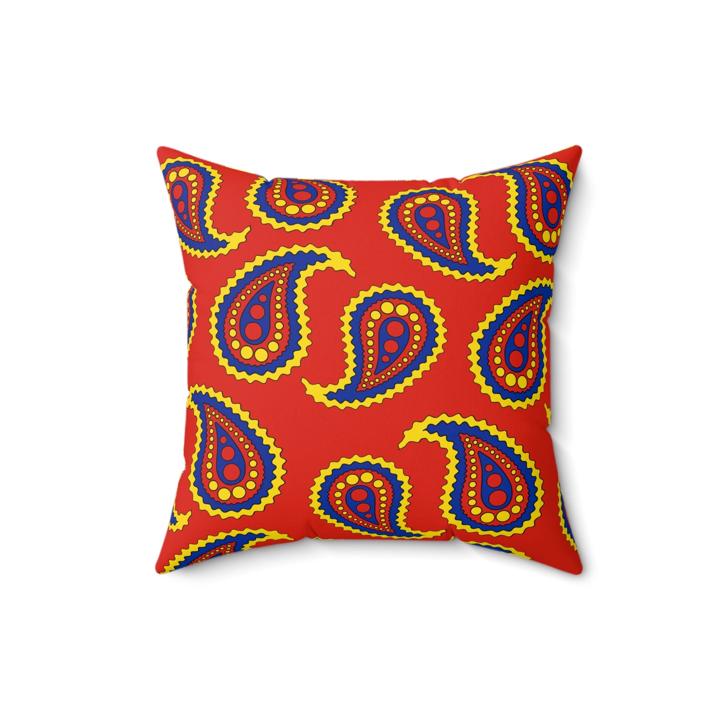Romania Retro Paisley Cushion Pillow