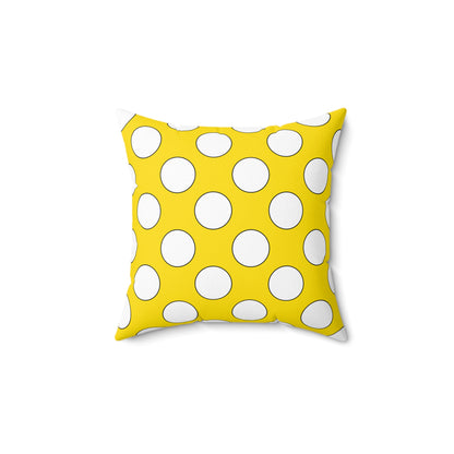 Vatican City Retro Polka Dots Cushion Pillow