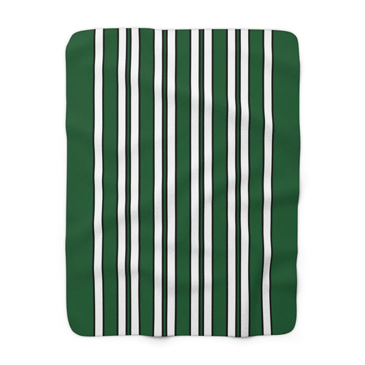 Saudi Arabia Retro Stripes Blanket Throw