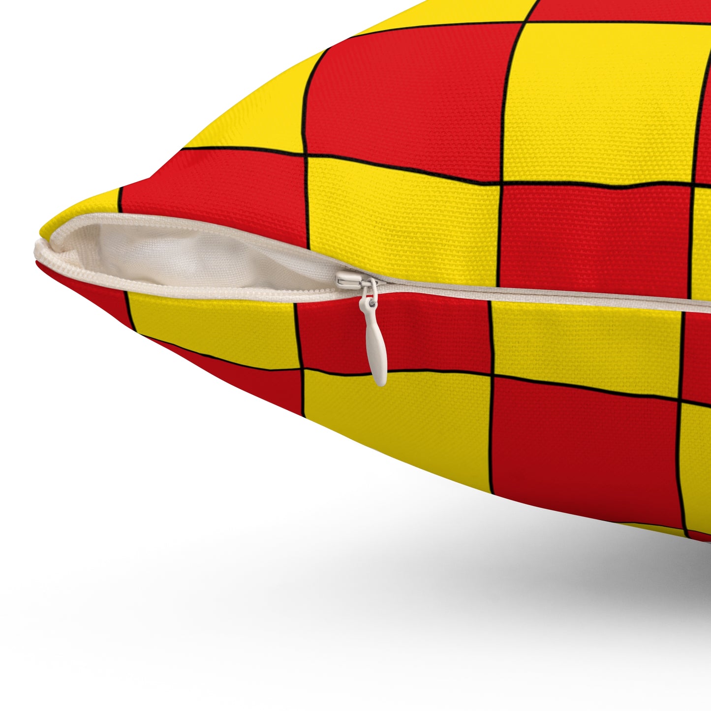 Catalonia Retro Check Cushion Pillow