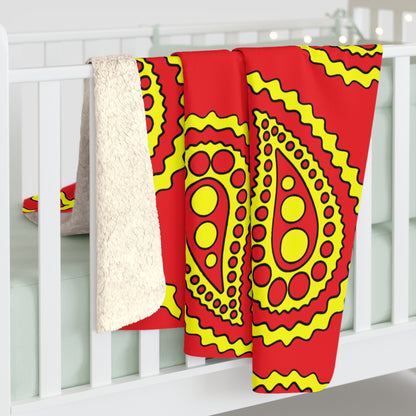 China Retro Paisley Blanket Throw