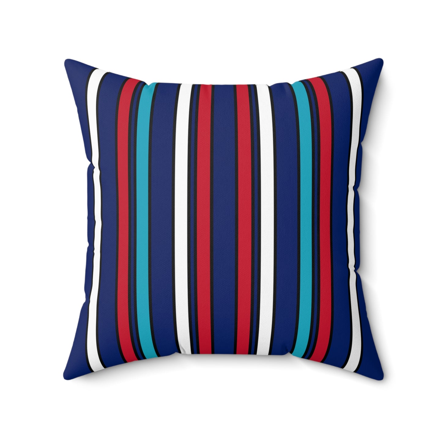 Montserrat Retro Stripes Cushion Pillow