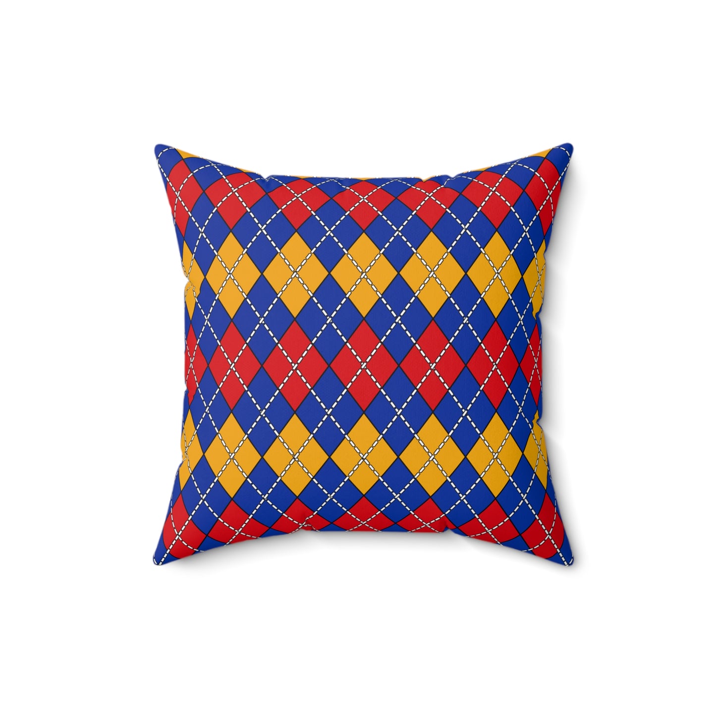 Armenia Retro Argyle Cushion Pillow