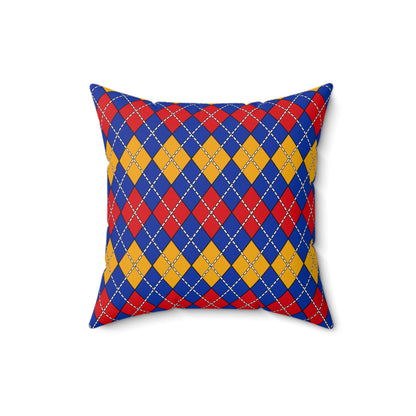 Armenia Retro Argyle Cushion Pillow