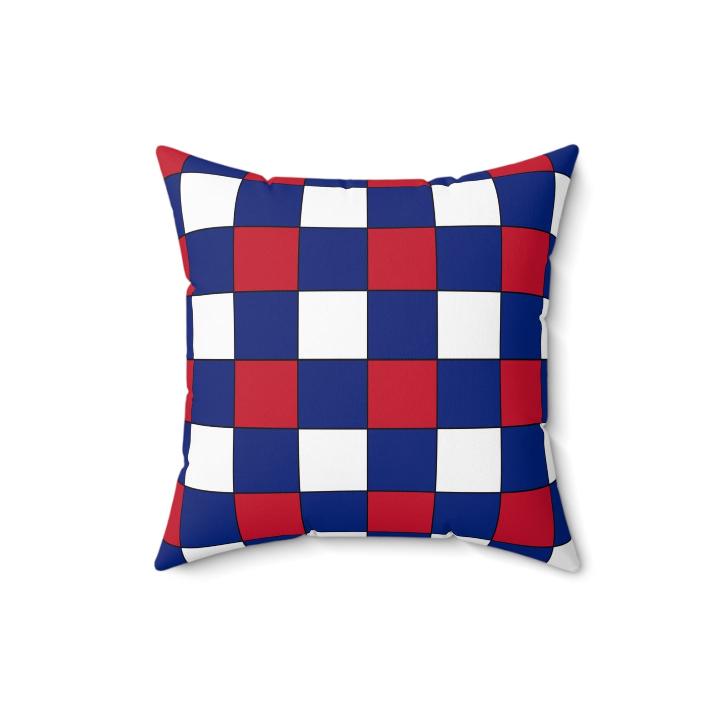 New Zealand Retro Check Cushion Pillow
