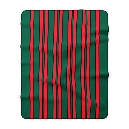Bangladesh Retro Stripes Blanket Throw