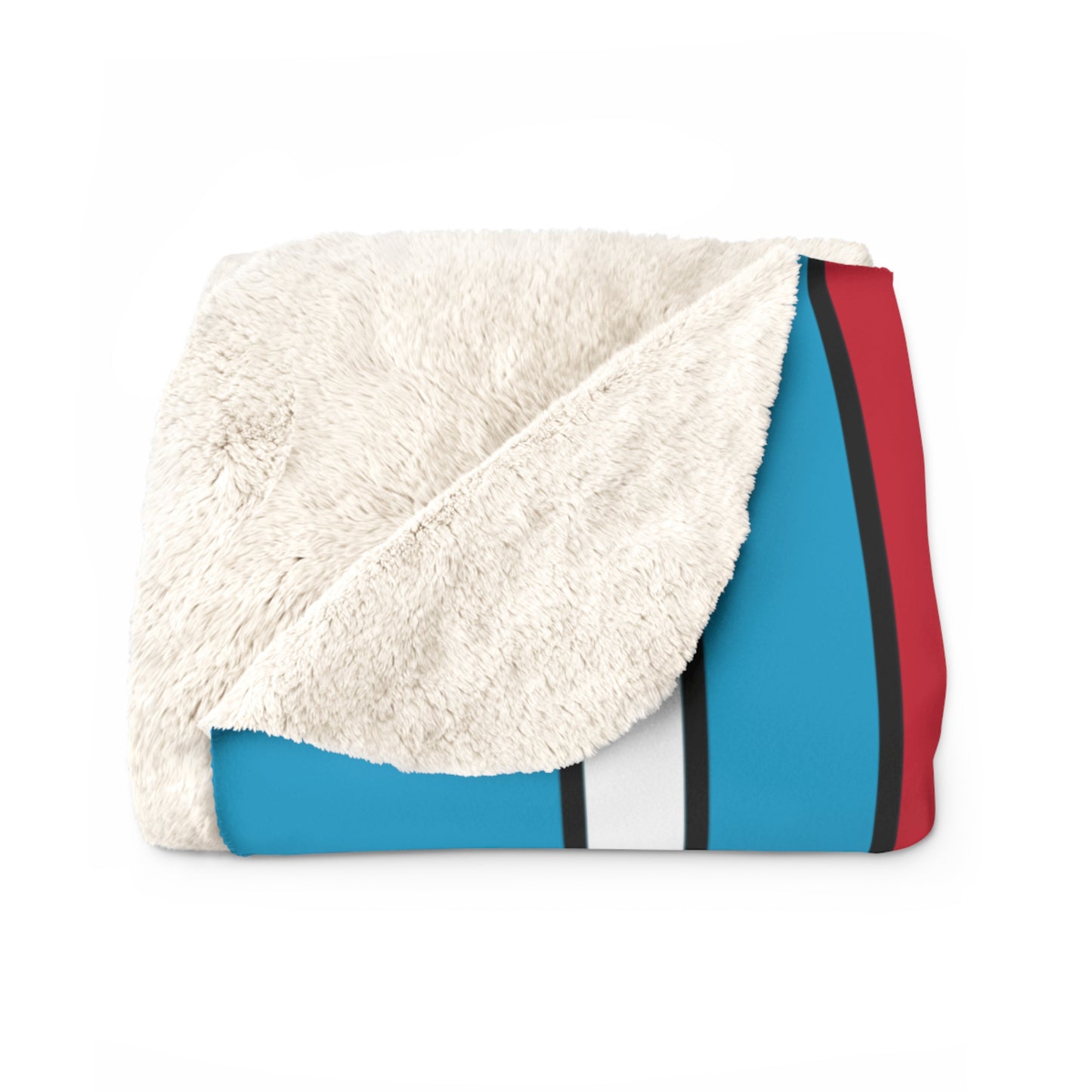 Tuvalu Retro Stripes Blanket Throw