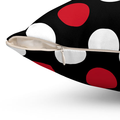 Iraq Retro Polka Dots Cushion Pillow