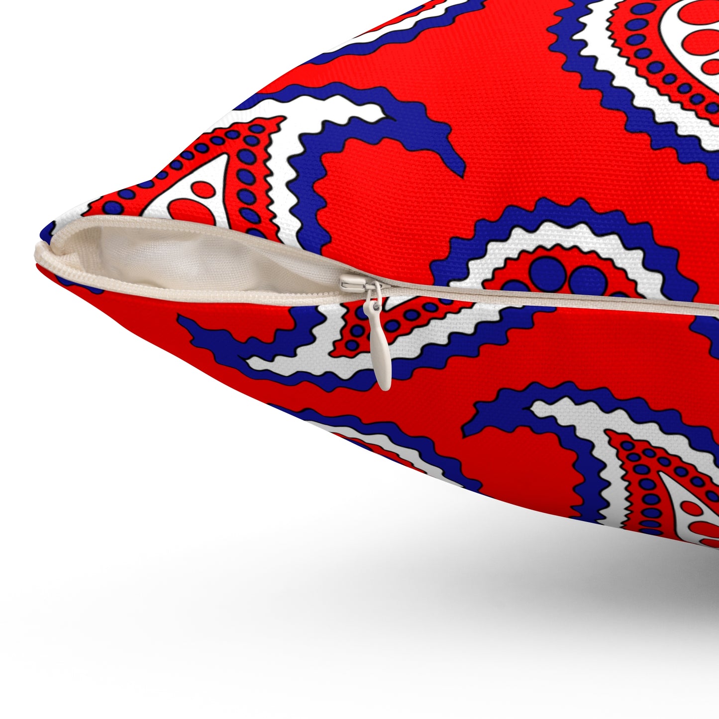 Croatia Retro Paisley Cushion Pillow
