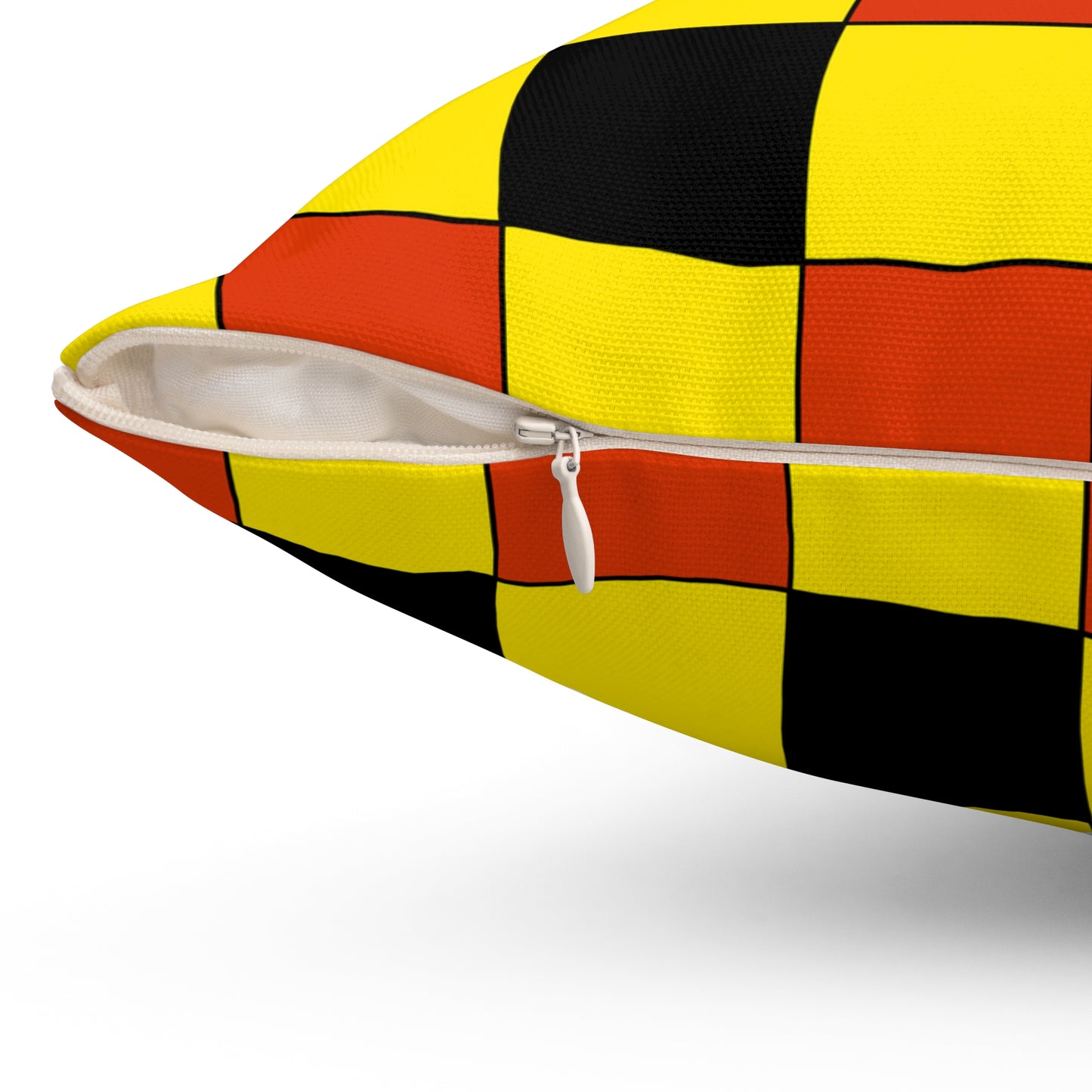 Uganda Retro Check Cushion Pillow