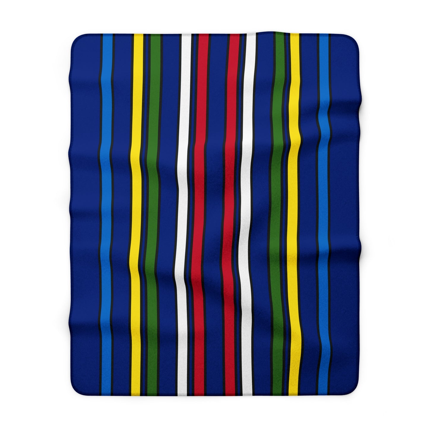 Pitcairn Retro Stripes Blanket Throw
