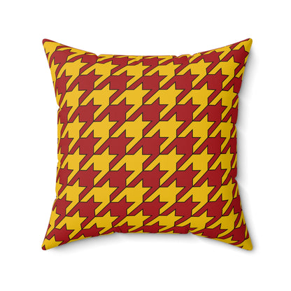 Spain Retro Houndstooth Cushion Pillow