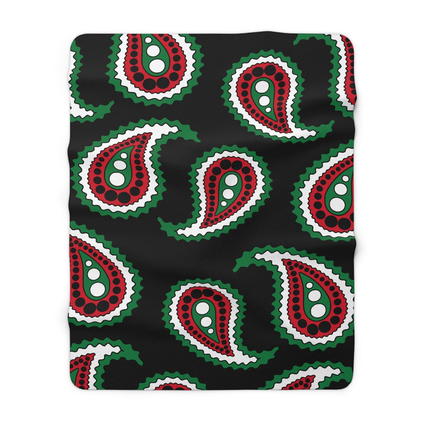 Syria Retro Paisley Blanket Throw