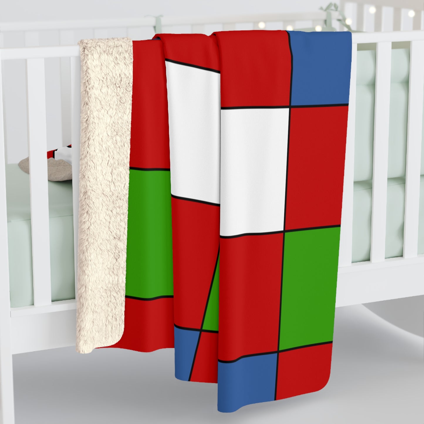 Namibia Retro Check Blanket Throw