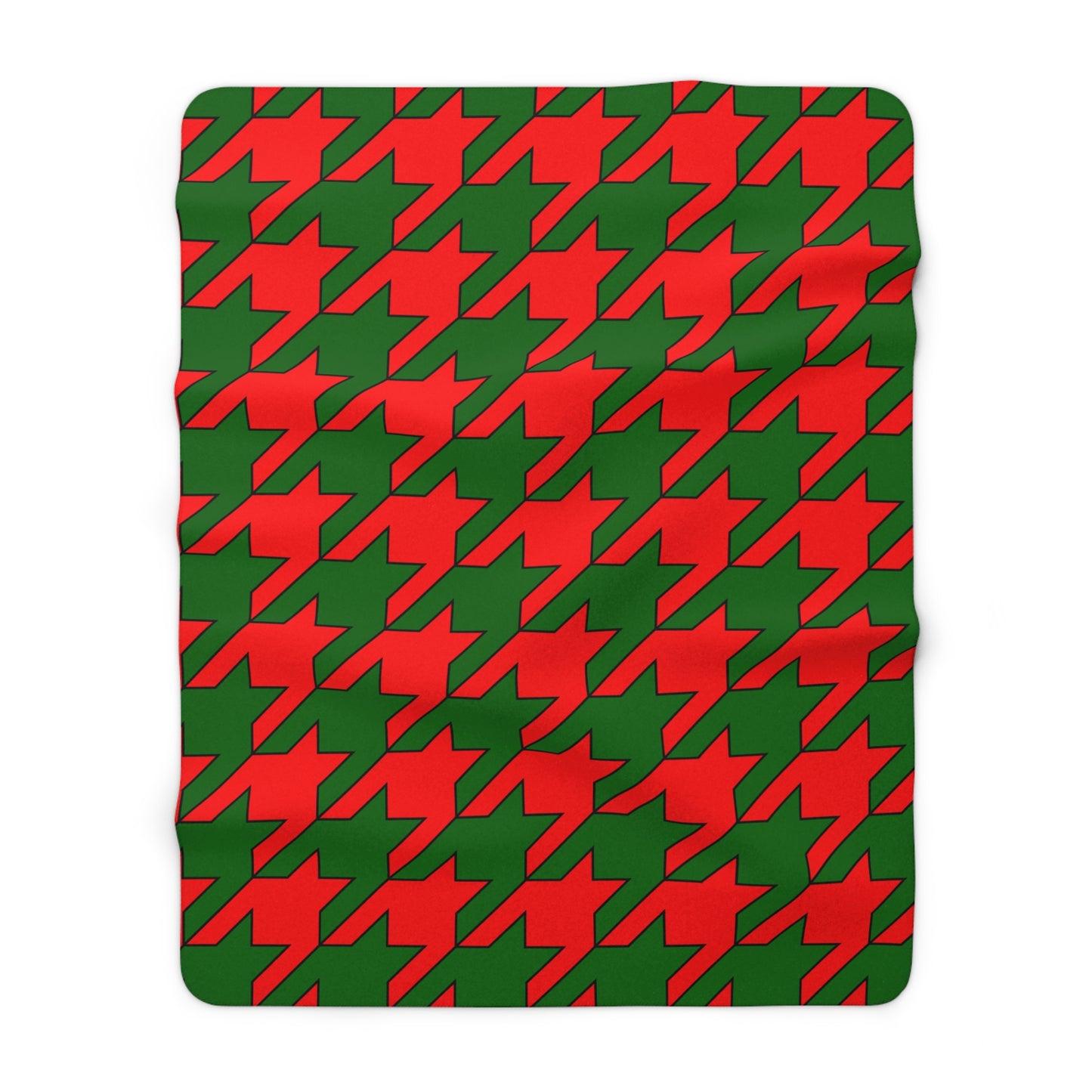 Portugal Retro Houndstooth Blanket Throw
