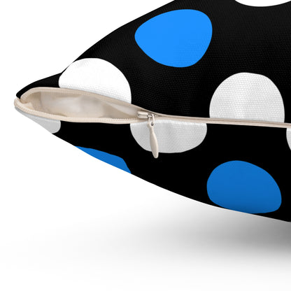 Estonia Retro Polka Dots Cushion Pillow