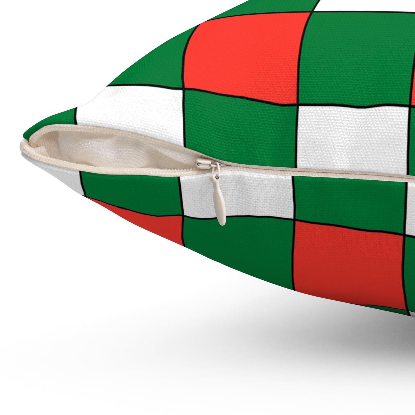 Madagascar Retro Check Cushion Pillow