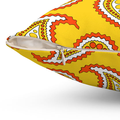 Bhutan Retro Paisley Cushion Pillow