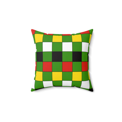 Guyana Retro Check Cushion Pillow