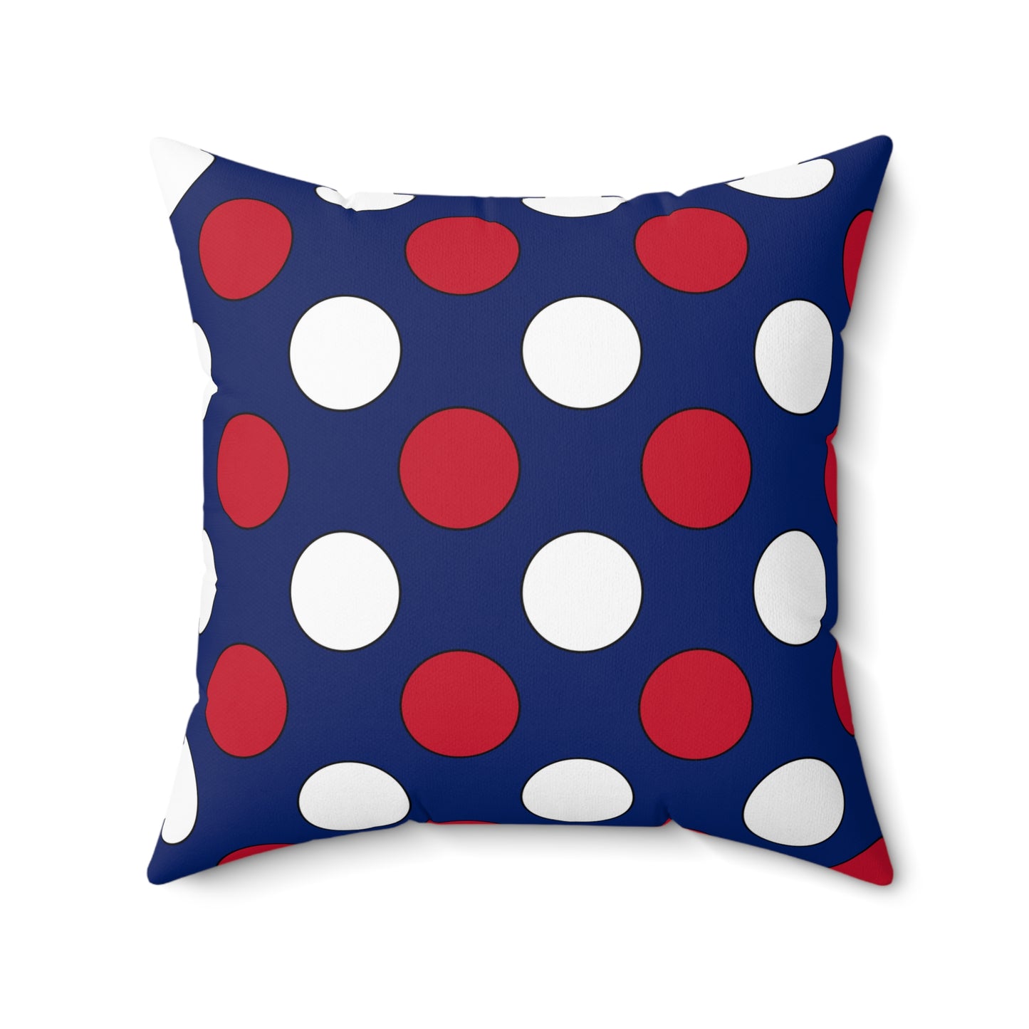 Anguilla Retro Polka Dots Cushion Pillow