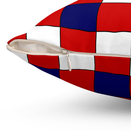 Nepal Retro Check Cushion Pillow