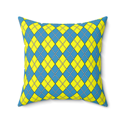 Aruba Retro Argyle Cushion Pillow