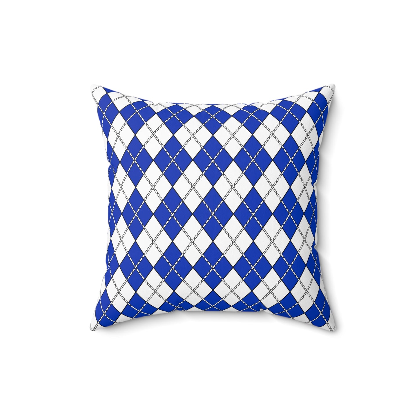 Israel Retro Argyle Cushion Pillow