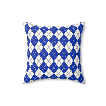 Israel Retro Argyle Cushion Pillow
