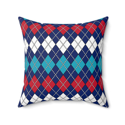 Montserrat Retro Argyle Cushion Pillow