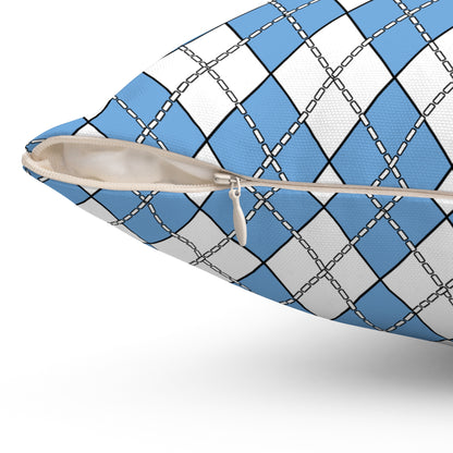 Argentina Retro Argyle Cushion Pillow