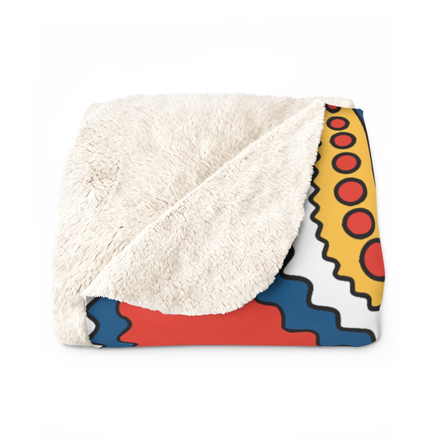 Kiribati Retro Paisley Blanket Throw