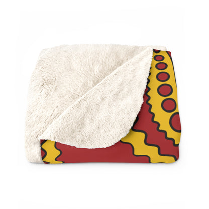 Spain Retro Paisley Blanket Throw