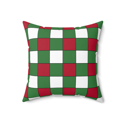 Suriname Retro Check Cushion Pillow