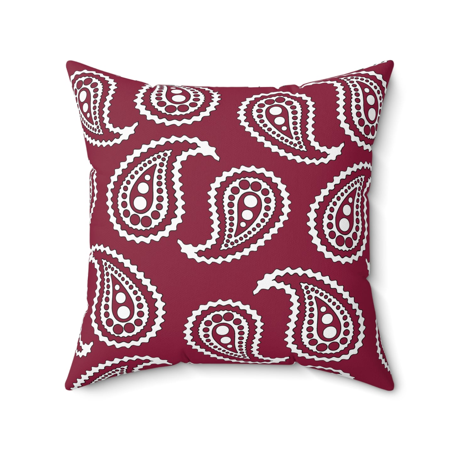 Qatar Retro Paisley Cushion Pillow