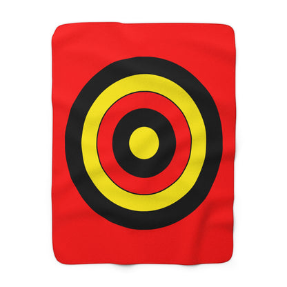 Angola Retro Target Blanket Throw