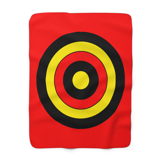 Angola Retro Target Blanket Throw