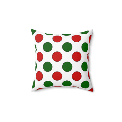 Tajikistan Retro Polka Dots Cushion Pillow