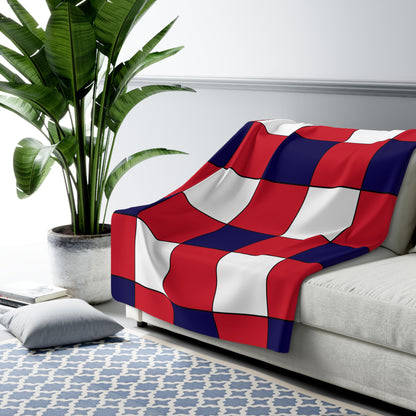 Bermuda Retro Check Blanket Throw