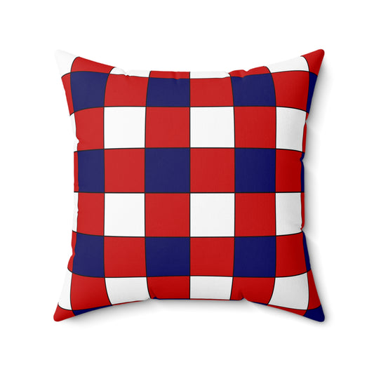 Liberia Retro Check Cushion Pillow