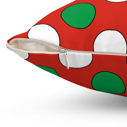 Pais Vasco Retro Polka Dots Cushion Pillow