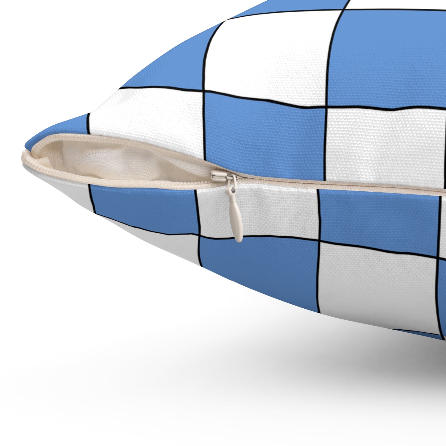 Micronesia Retro Check Cushion Pillow