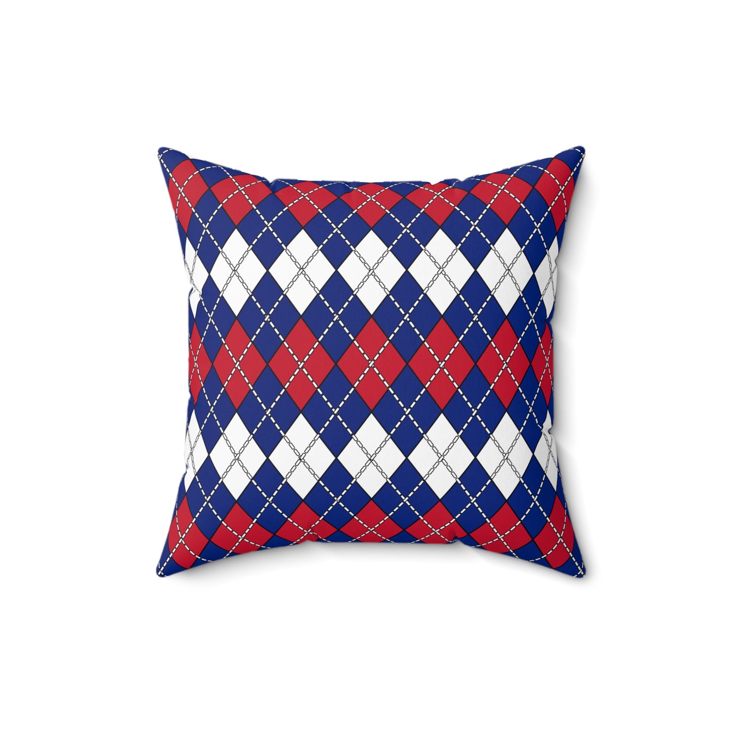 New Zealand Retro Argyle Cushion Pillow