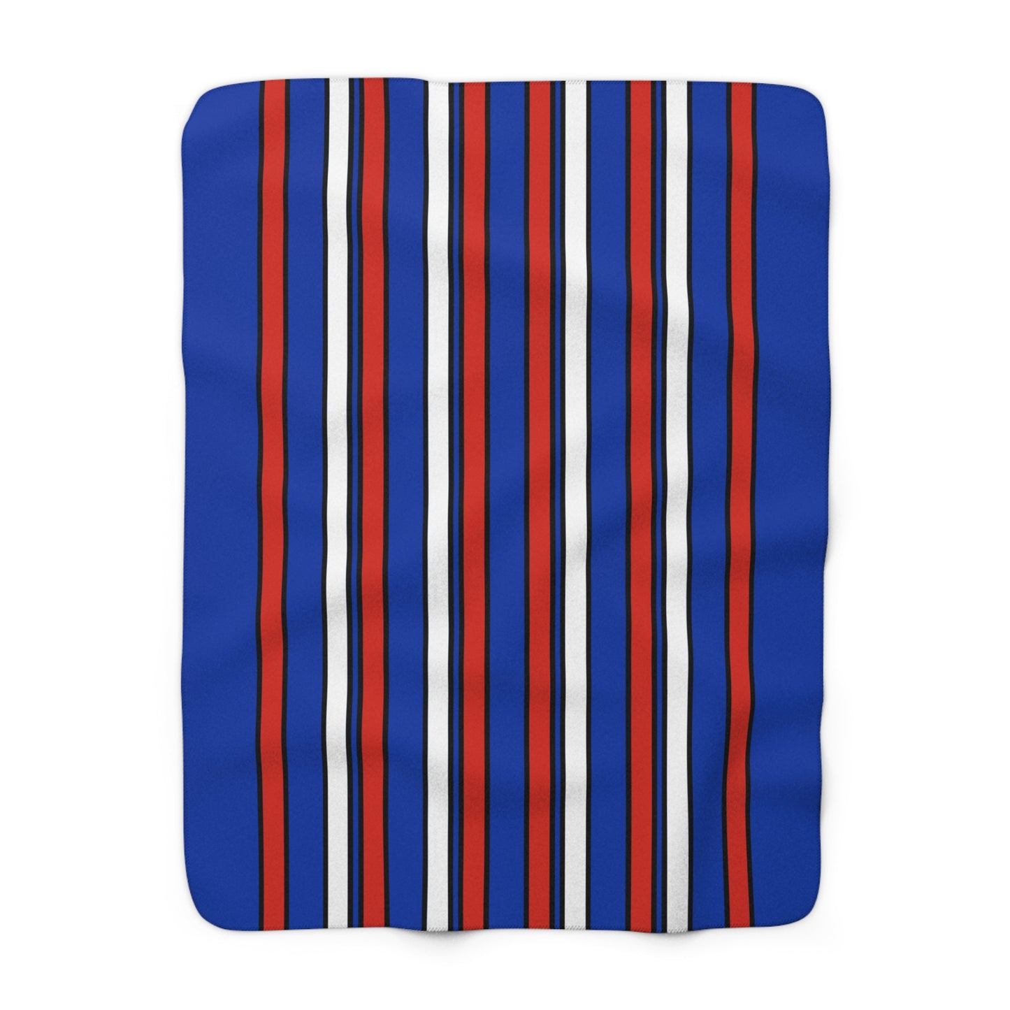 Russia Retro Stripes Blanket Throw