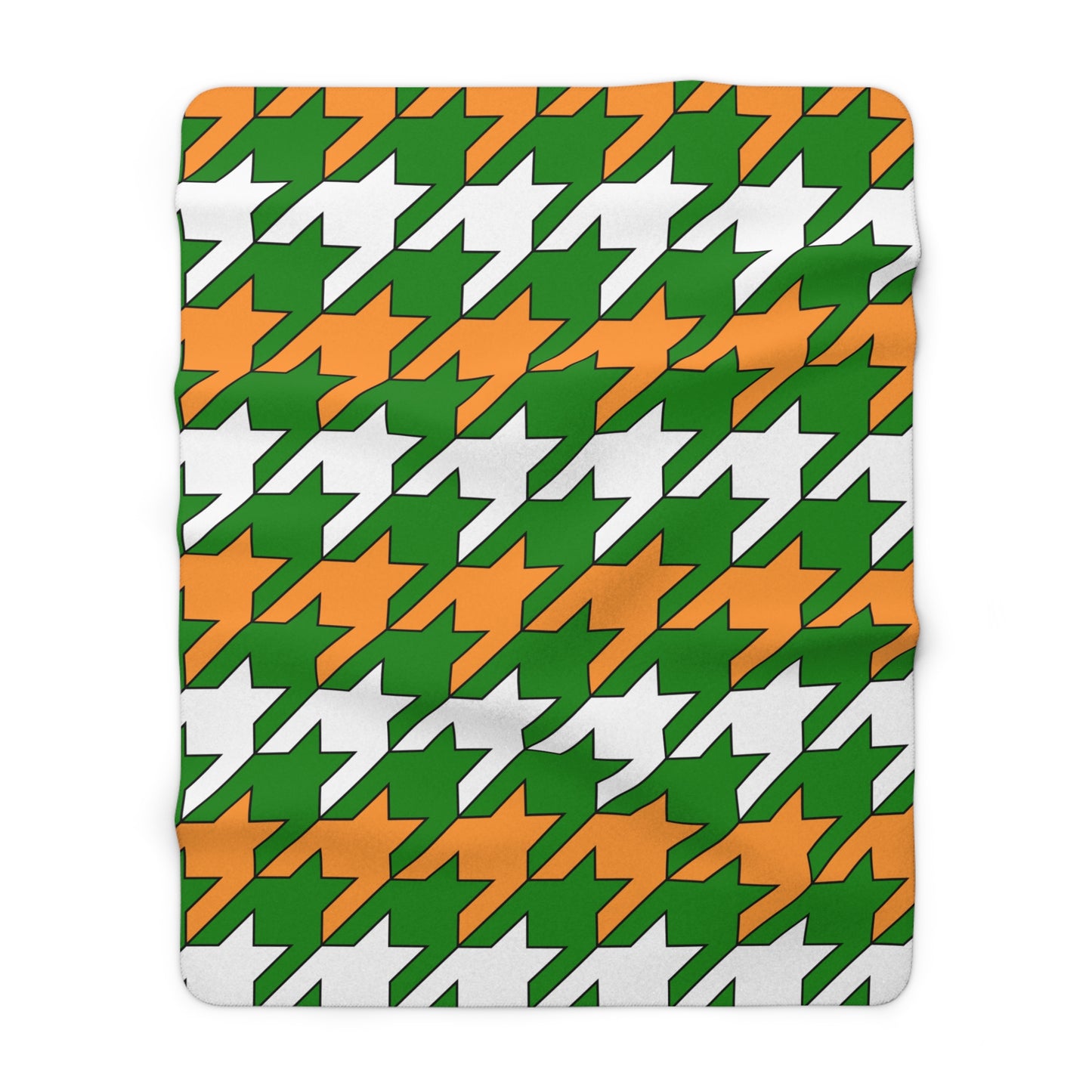 India Retro Houndstooth Blanket Throw