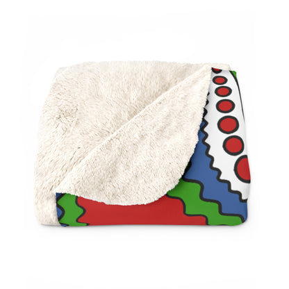 Namibia Retro Paisley Blanket Throw