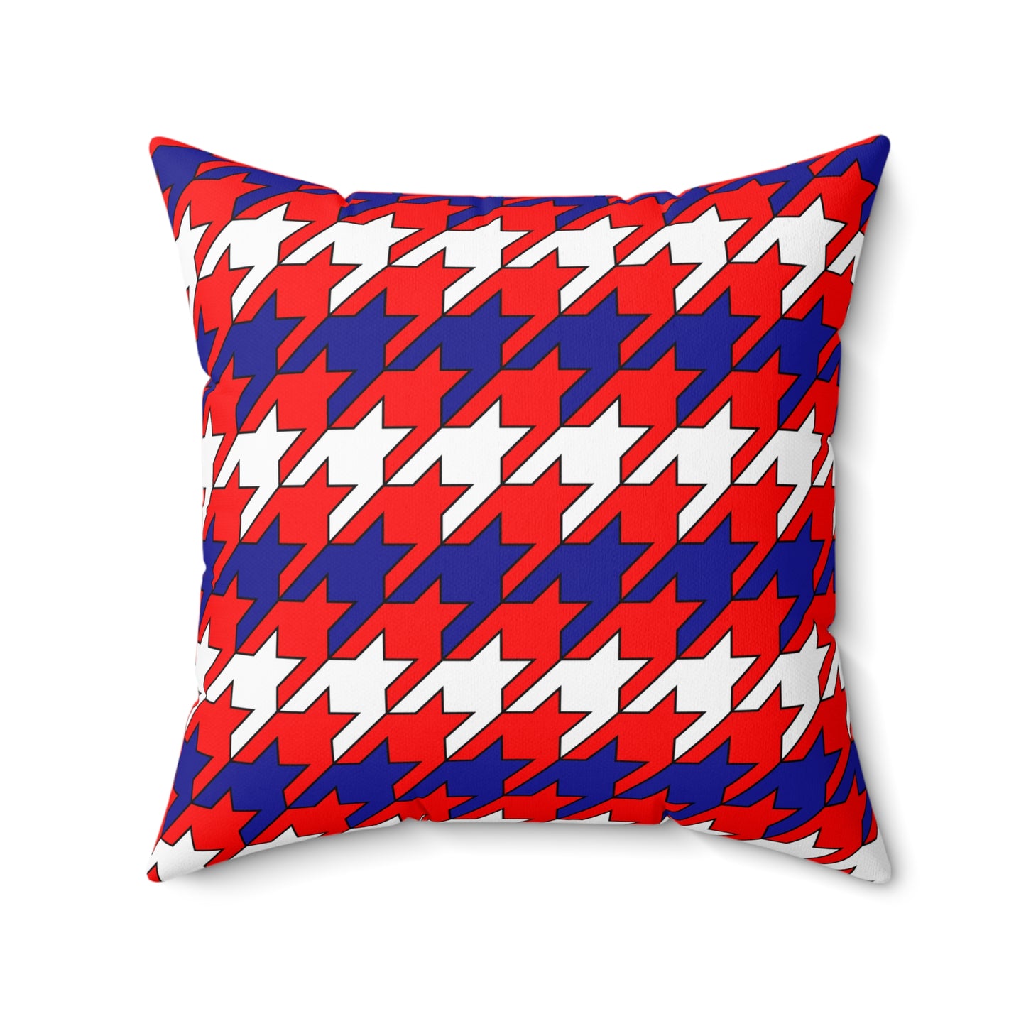 Croatia Retro Houndstooth Cushion Pillow