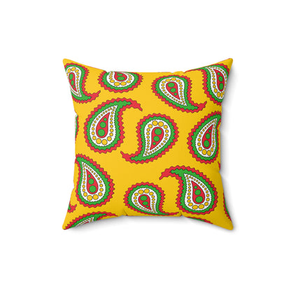 Myanmar Retro Paisley Cushion Pillow