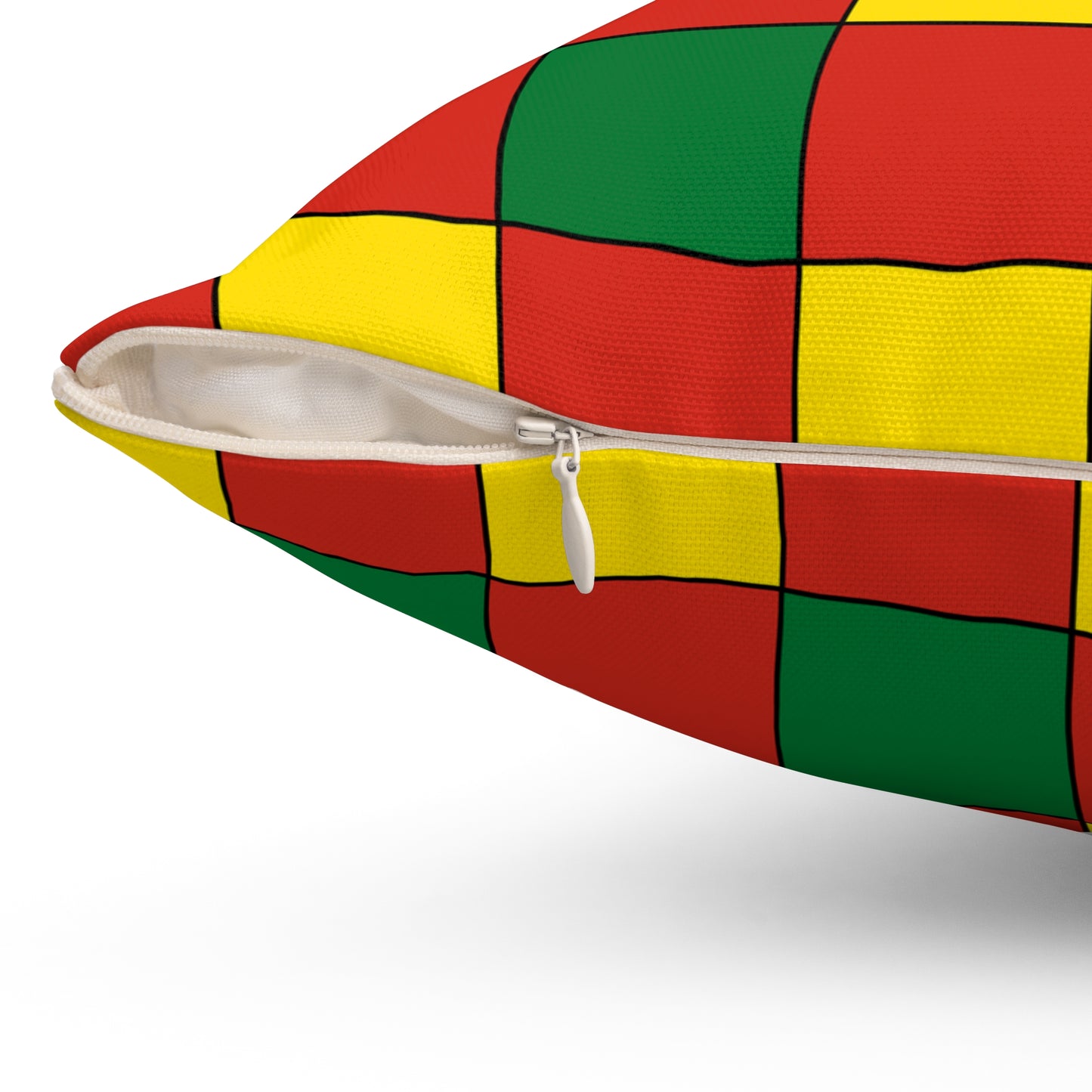 Bolivia Retro Check Cushion Pillow