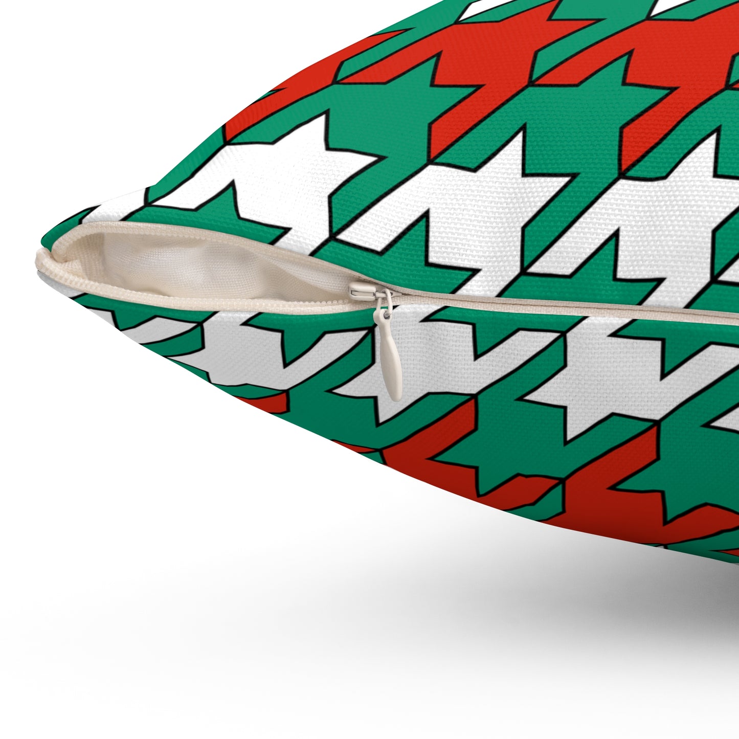 Bulgaria Retro Houndstooth Cushion Pillow
